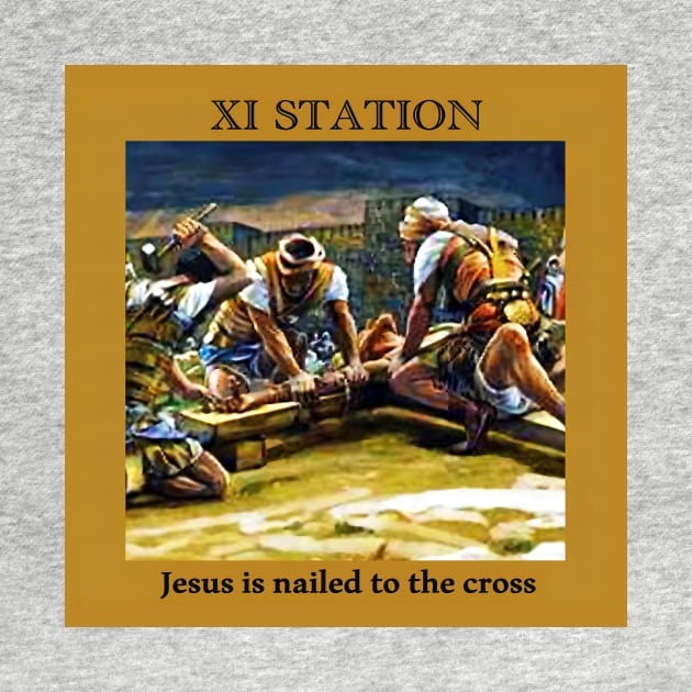 Stations of the Cross -  Via Crucis #11 of 15 by hispanicworld